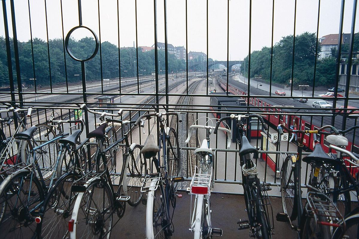 Miniature af Bicycle parking - Aarhus, Denmark - August 1989